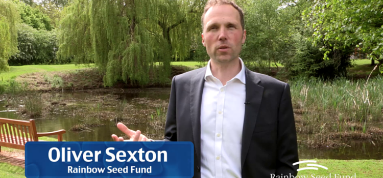 Oliver Sexton from the Rainbow Seed Fund